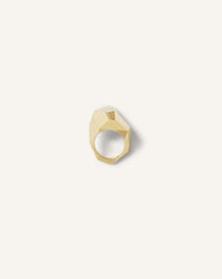 Bague chevaliere rocks - Or
