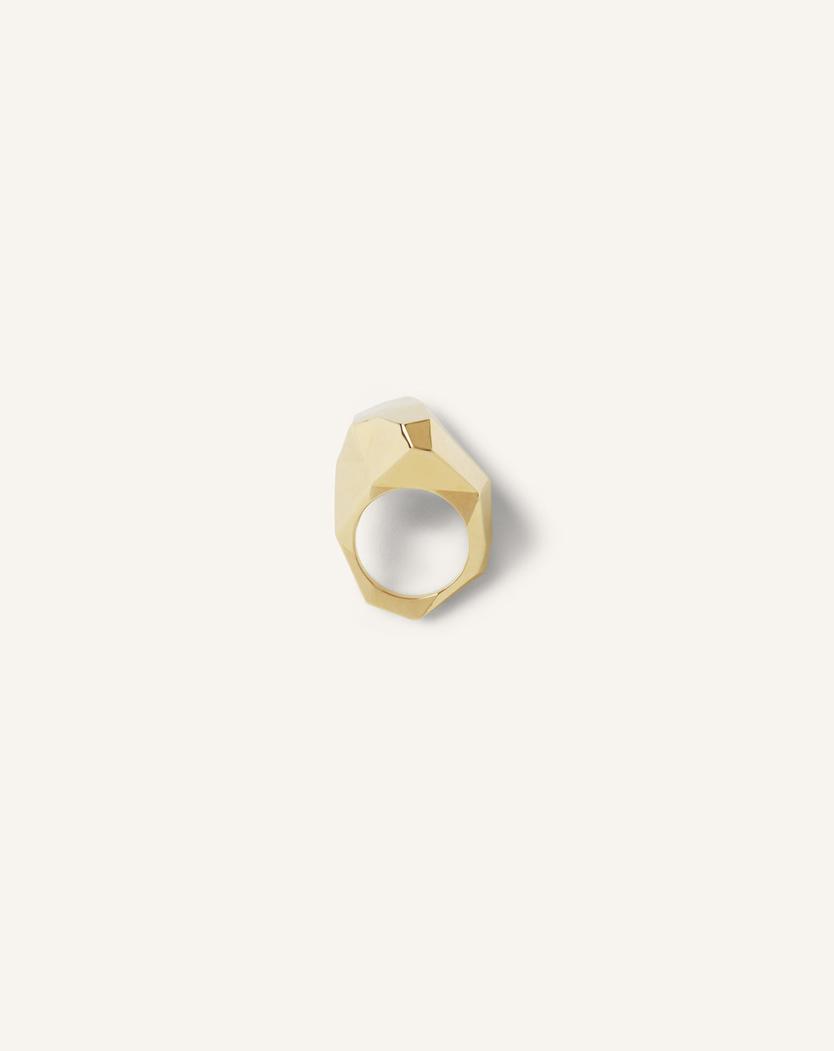 Bague chevaliere rocks - Or