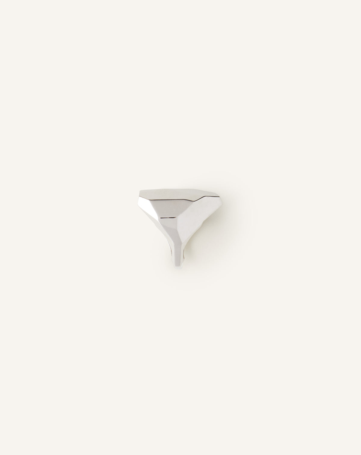 Bague chevaliere rocks - Argent