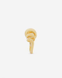 Bague melodie ruban - Or & lune