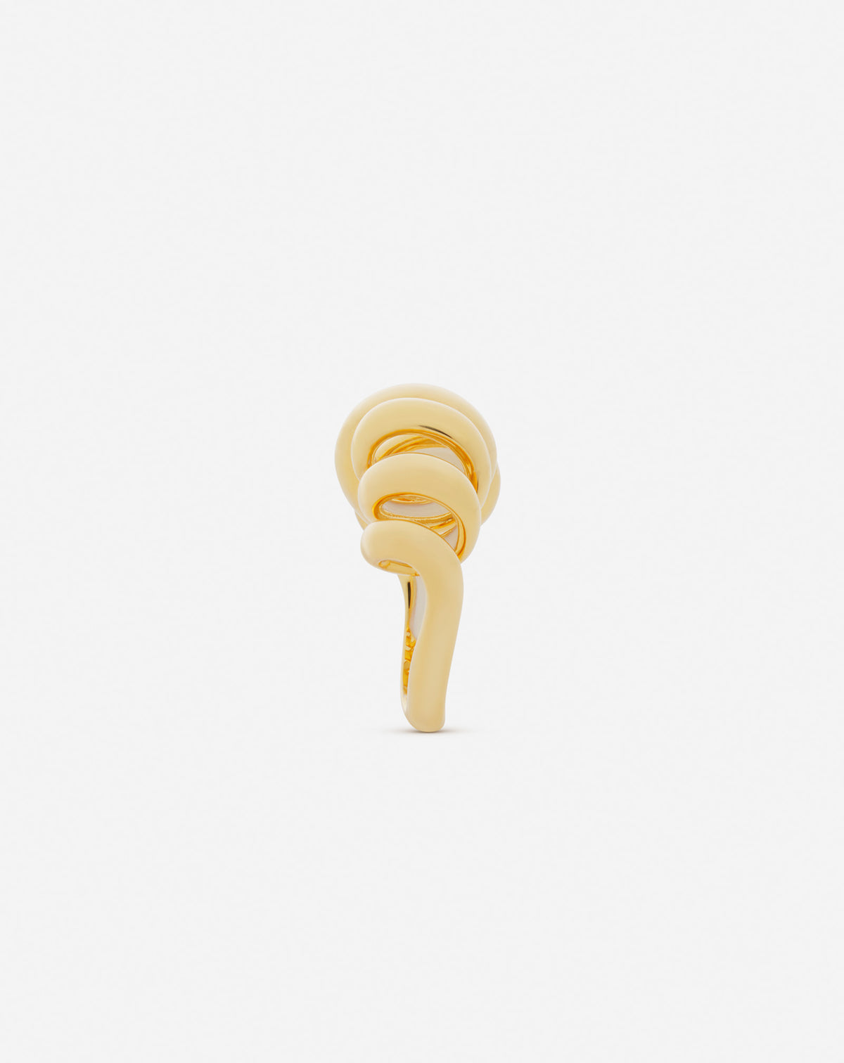 Bague melodie ruban - Or & lune