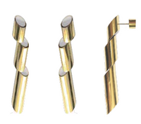 Bo longues sequence by lanvin - Or & argent