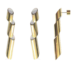 Bo longues sequence by lanvin - Or & argent