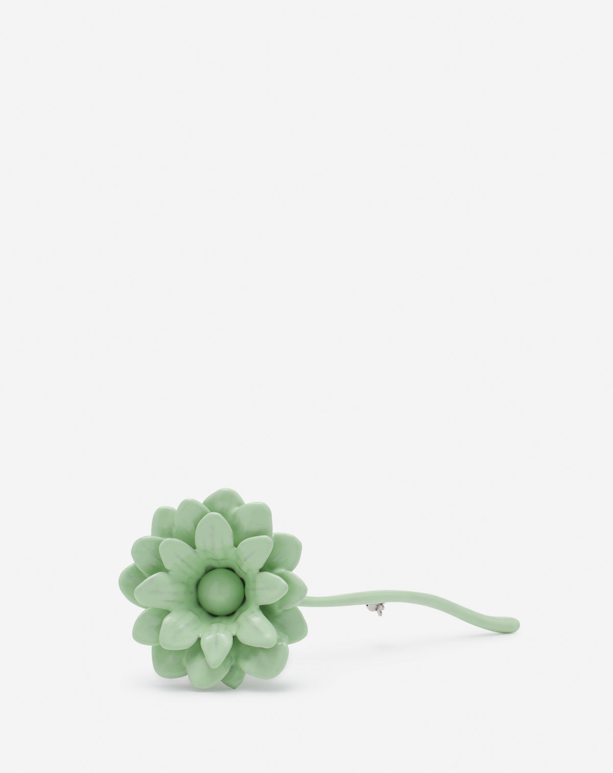 Broche marguerite emaillee - Acqua