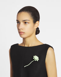 Broche marguerite emaillee - Acqua