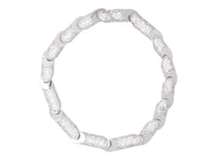 Collier haute sequence - Argent & cristal