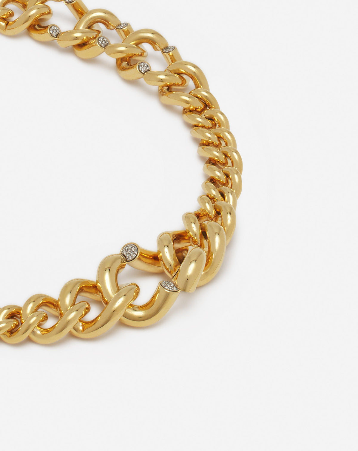 Collier sequence chain by lanvin - Or & argent