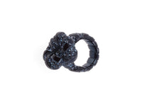ZZNO STOCK BLEU/CRISTAL RHINESTONE MELODIE RING