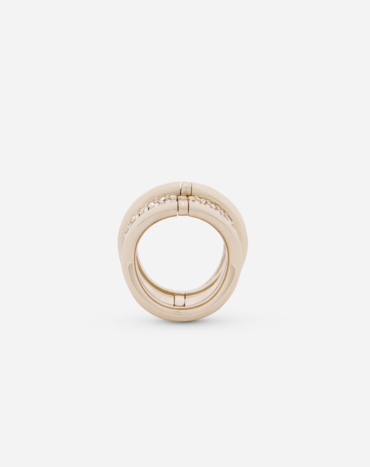 ZZNO STOCK OR/CRISTAL PARTITION BY LANVIN LONG RING