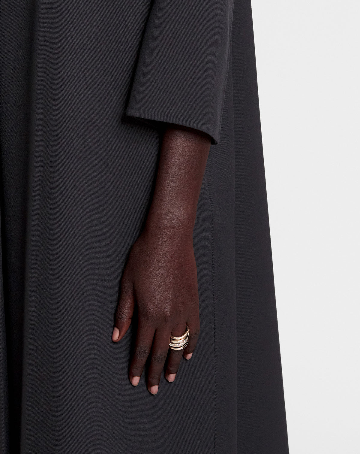 ZZNO STOCK OR/CRISTAL PARTITION BY LANVIN LONG RING