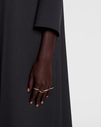 ZZNO STOCK OR/CRISTAL PARTITION BY LANVIN LONG RING