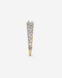 ZZNO STOCK OR/CRISTAL BRACELET FREQUENCE STRASS