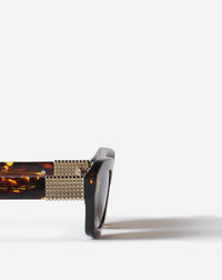 Lunettes concerto allonge - Marron foncé & marron clair