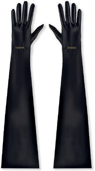 Gants longs melodie - Noir