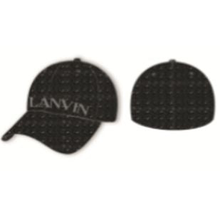Casquette en tweed - Blanc & noir