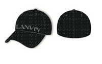 Casquette en tweed - Blanc & noir
