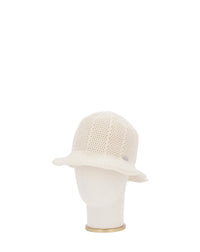 Chapeau bob crochet - Lait