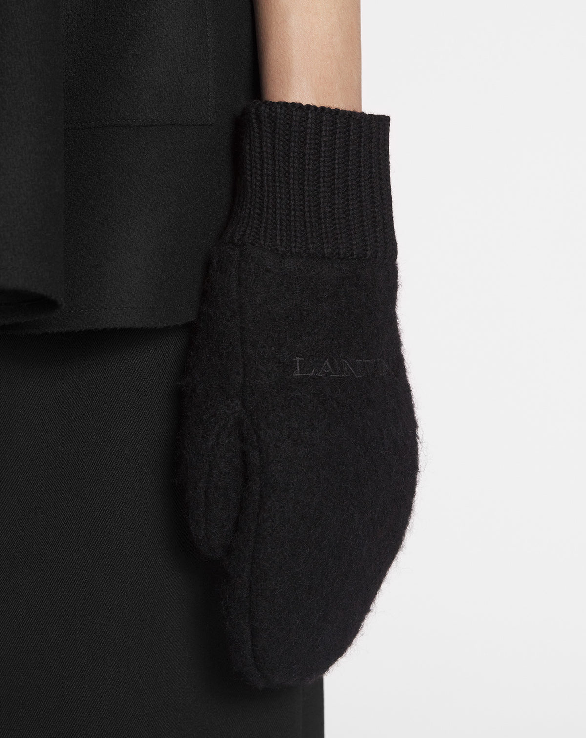 Mouflle laine - Noir