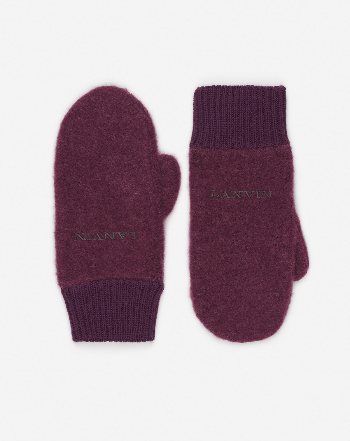 Mouflle laine - Bordeaux