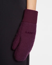 Mouflle laine - Bordeaux