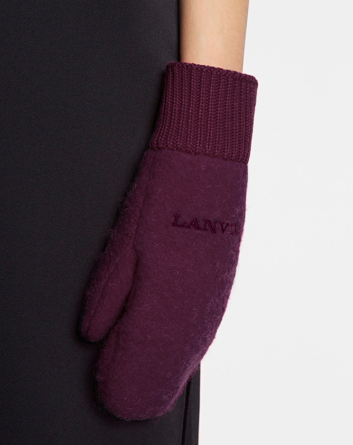 Mouflle laine - Bordeaux