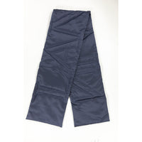 Plain logo scarf - Bleu nuit