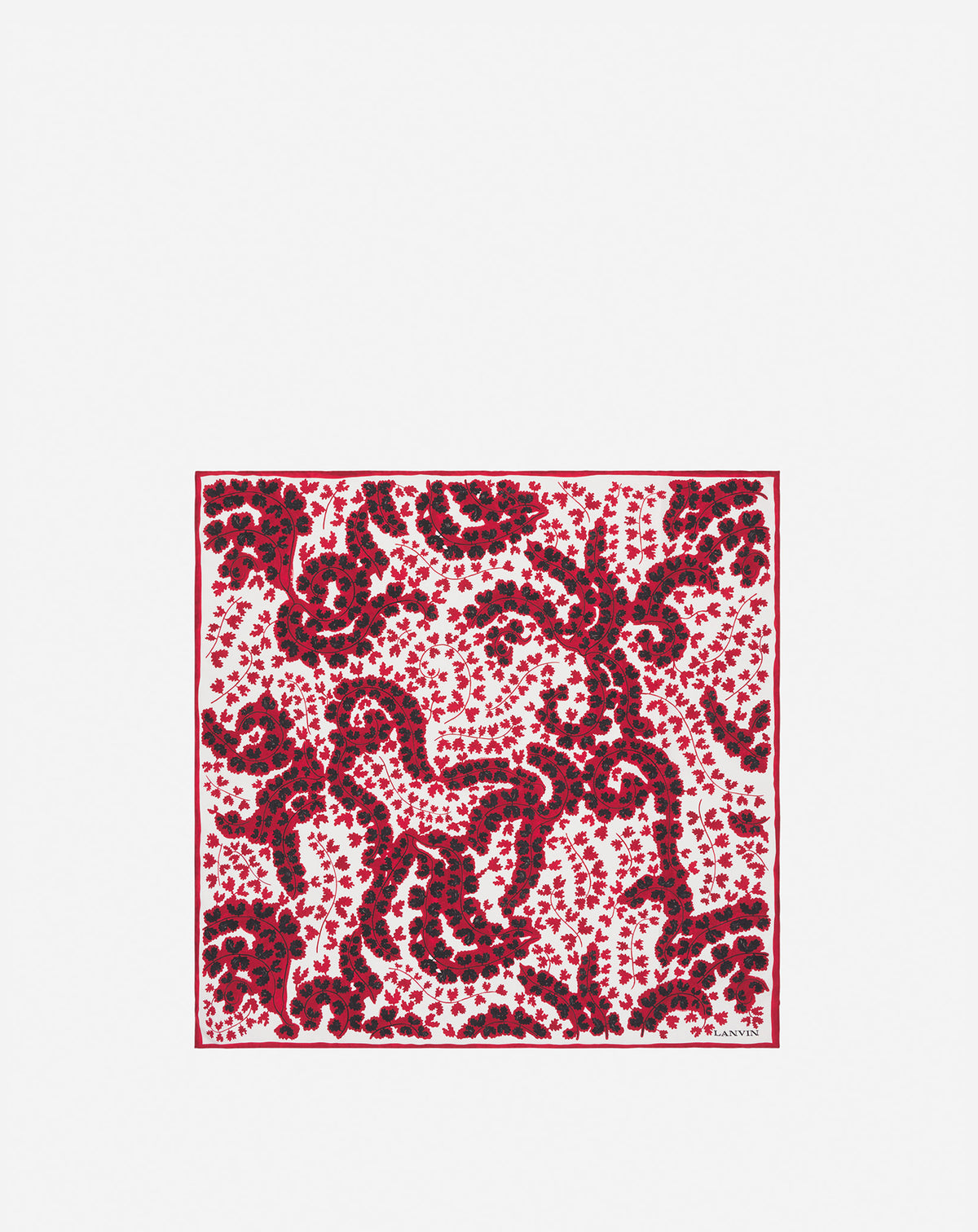 Carre rateau 90x90 - Carmin