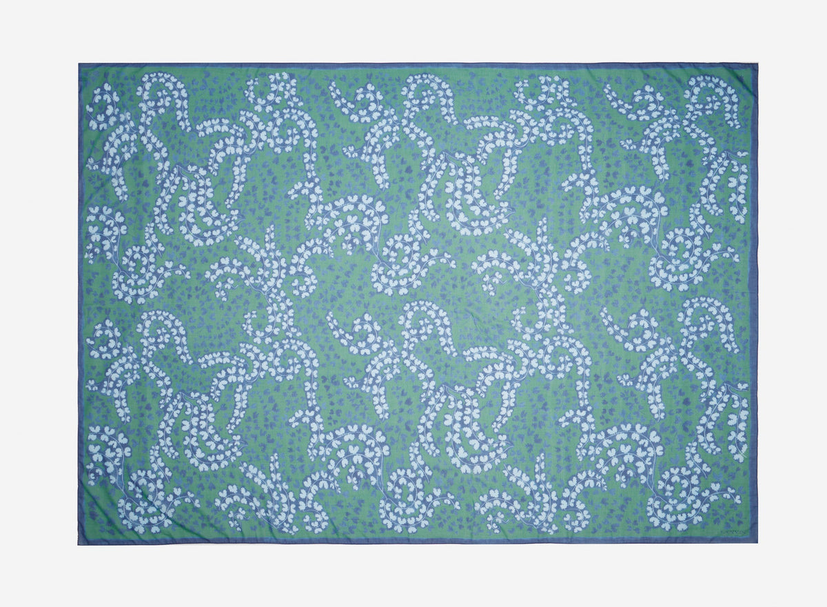Pareo rateau 140x200 - Vert de gris