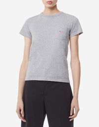 Round neck T-shirt - Grey Melange