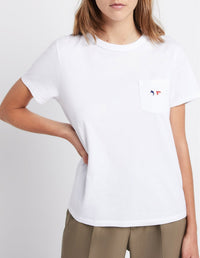 T-shirt à encolure arrondie - White