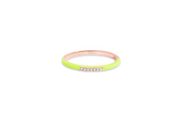 Jaune / Bague Marbella en Or rose 18K sertie de diamants - Jaune