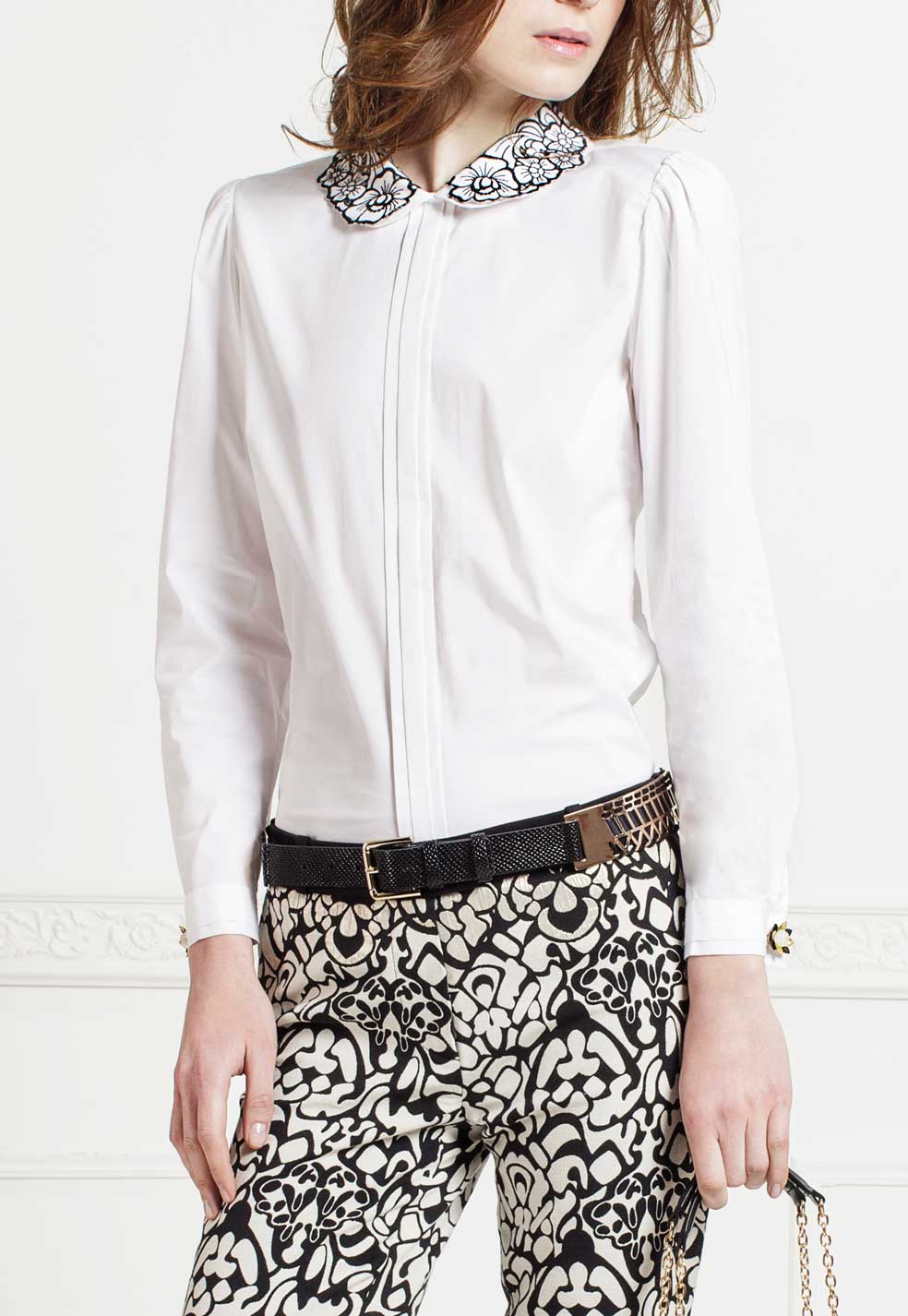 Ceinture Azalée en cuir - Black