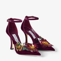 ZNO STOCK 0 / Reco 200 BOYSENBERRY/MULTI Shoe AZARA 100