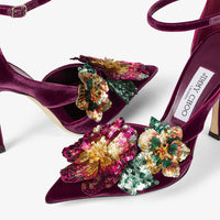 ZNO STOCK 0 / Reco 200 BOYSENBERRY/MULTI Shoe AZARA 100