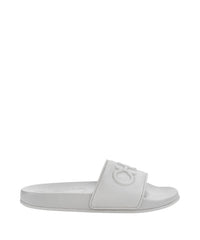 Sandales Azari en cuir embossé - Milk
