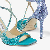 ZNO STOCK 0 / Reco 280 PEACOCK/SMOKE GREEN/SMOKY BLUE Sandal AZIA 95