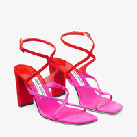 ZNO STOCK 0 / Reco 200 FUCHSIA/PAPRIKA Sandal AZIE 85