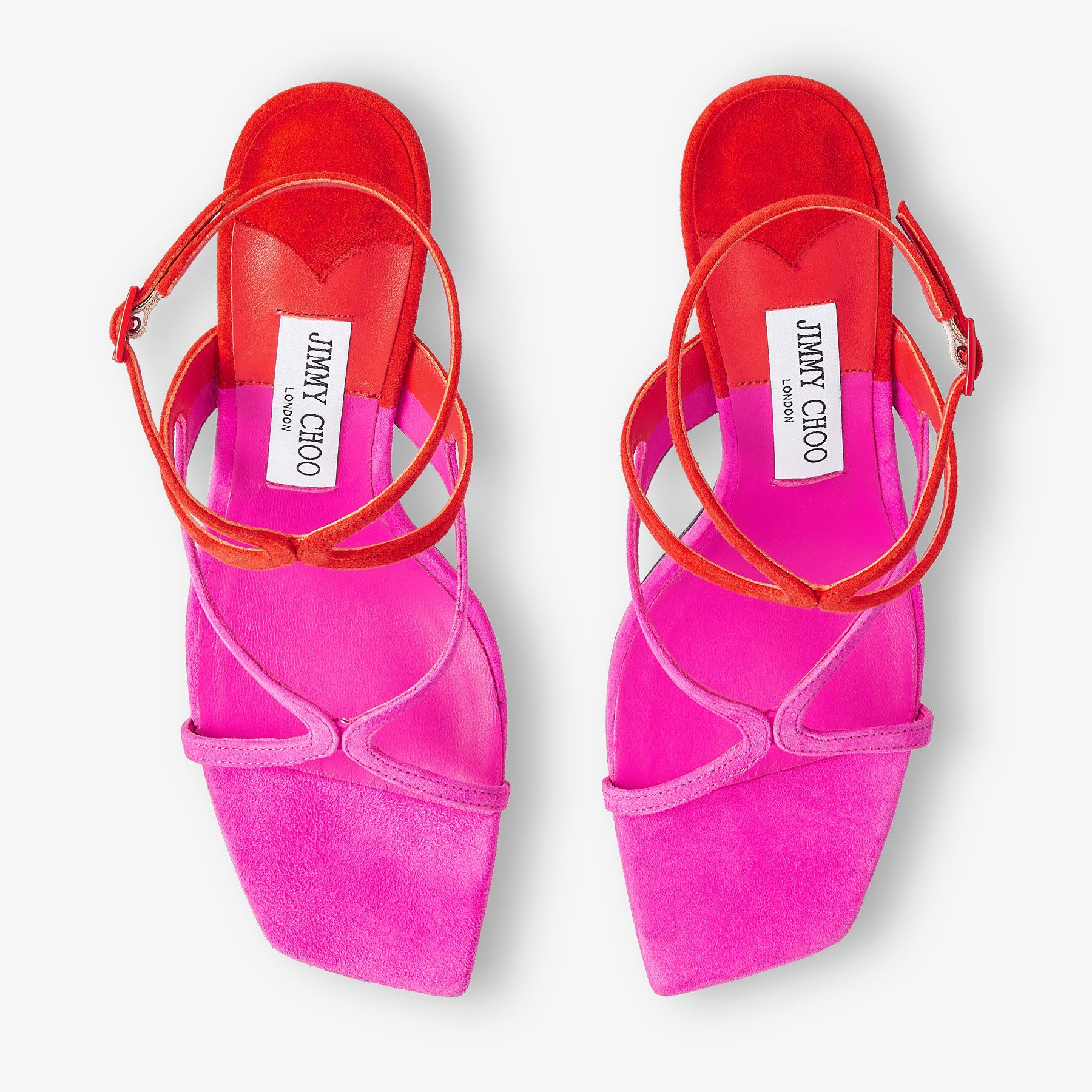 ZNO STOCK 0 / Reco 200 FUCHSIA/PAPRIKA Sandal AZIE 85