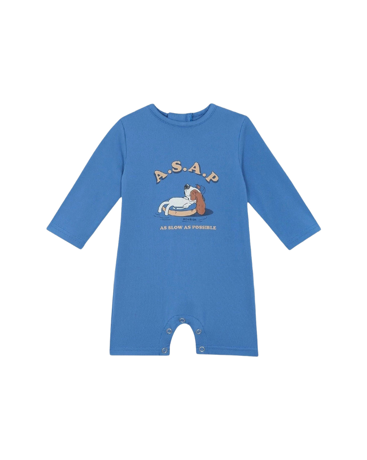 Maillot de bain combinaison Le Surfer - Bleu Méditerranée
