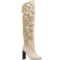 Bottes Adriana Wool 90 - beige