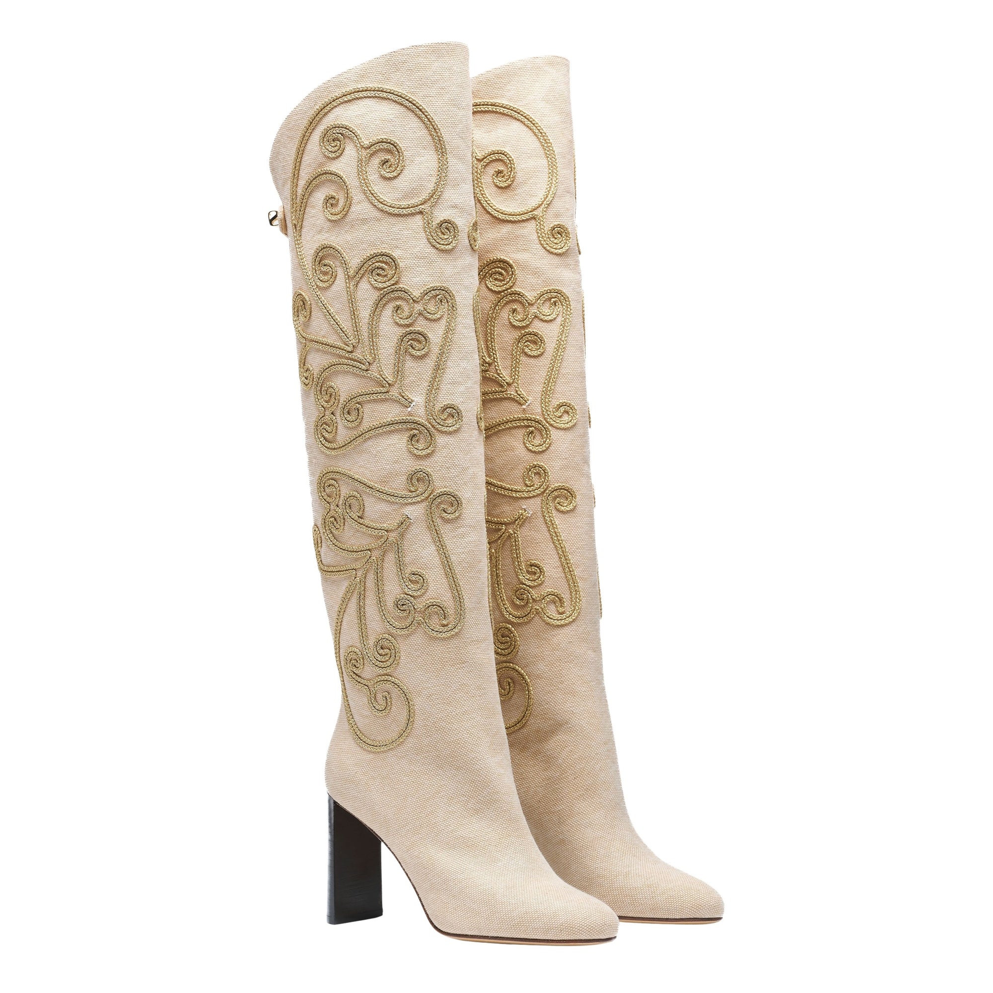 Bottes Adriana Wool 90 - beige