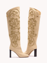 Bottes Adriana Wool 90 - beige