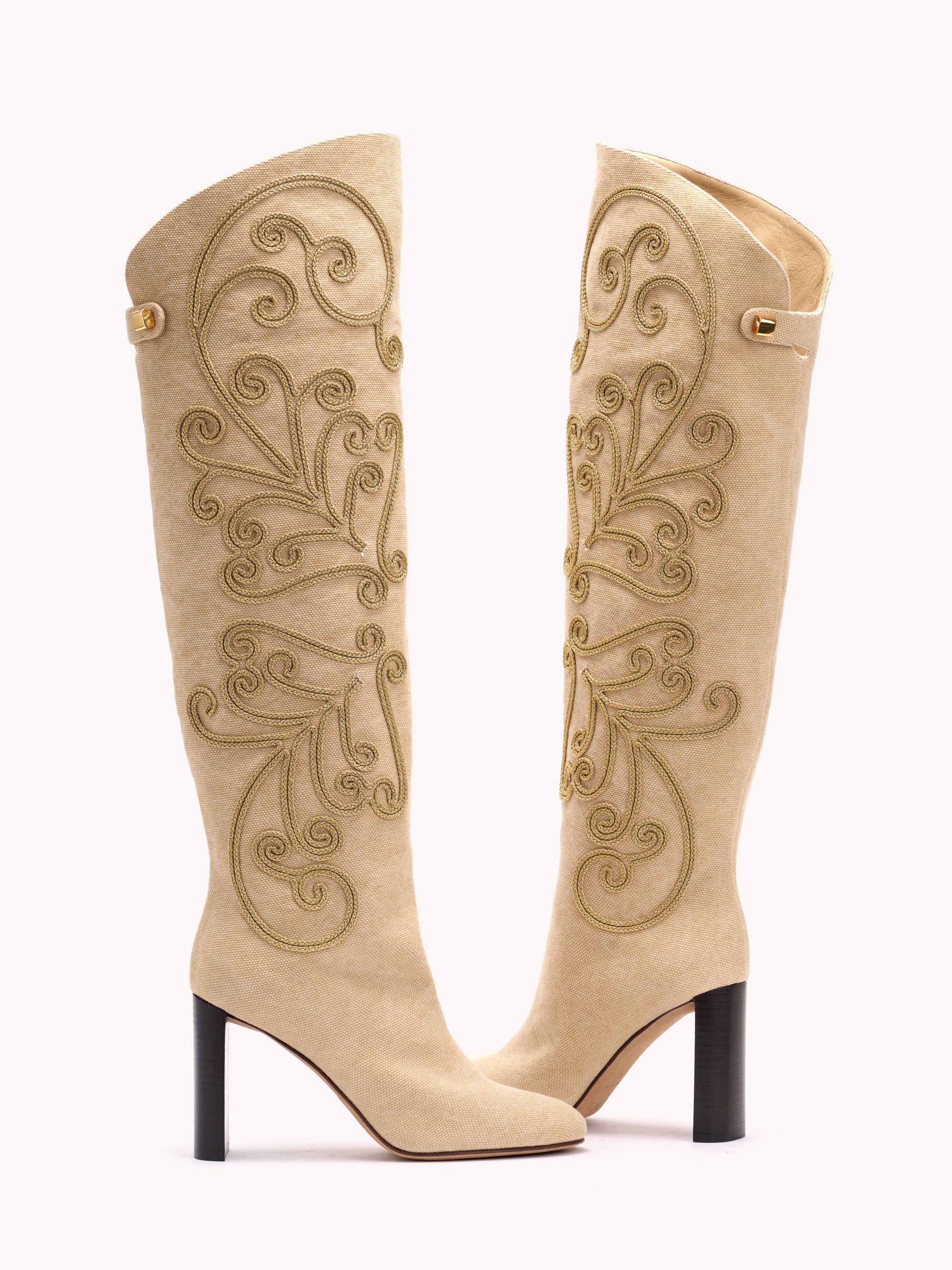Bottes Adriana Wool 90 - beige