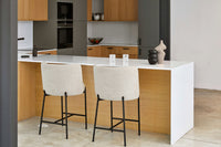 Tabouret de bar Ray - Beige Sésame