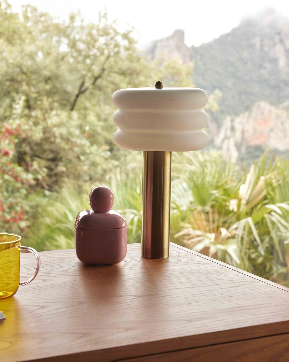 Lampe de table Houston - Blanc