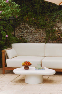 Canapé de jardin Bexley - Blanc