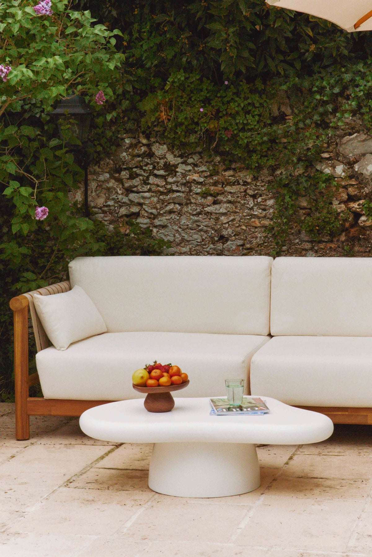 Canapé de jardin Bexley - Blanc