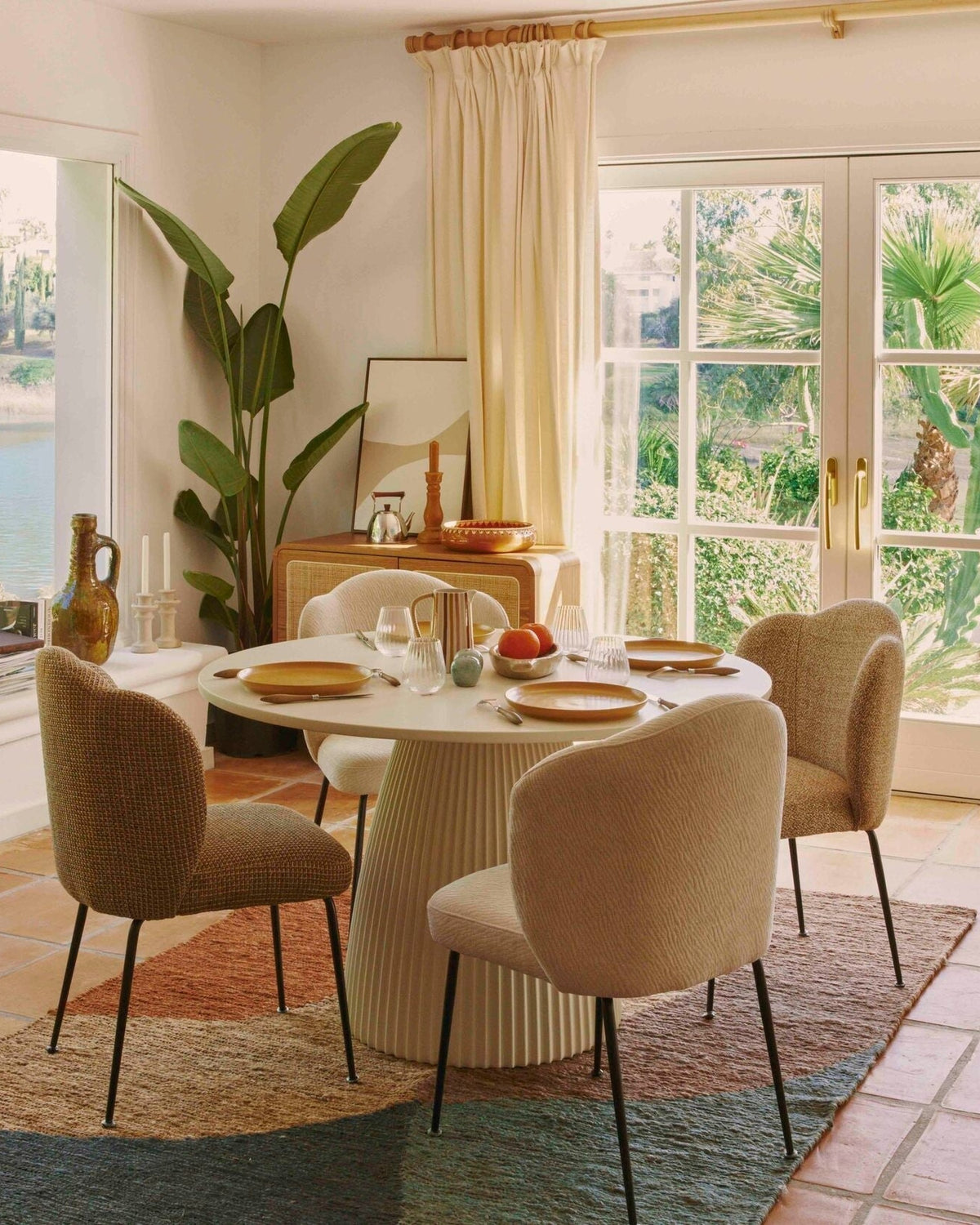 Chaise Aero - Tweed Jaune Miami
