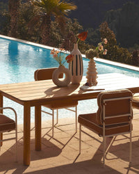Chaise de jardin Maddalena - Marron Sienne