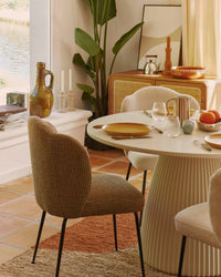 Chaise Aero - Tweed Jaune Miami